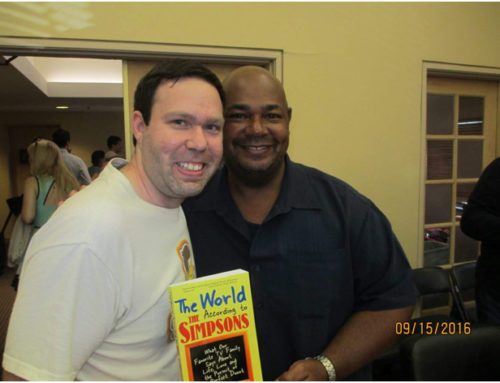 With Simpsons voice-over actor Kevin Michael Richardson