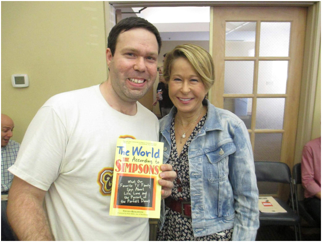 With Yeardley Smith (Voice of Lisa Simpson)